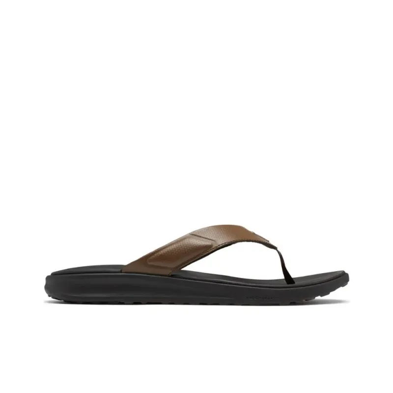 Columbia Sportswear Abrasion-Resistant Slip-Resistant Flip Flops Men's Brown-1