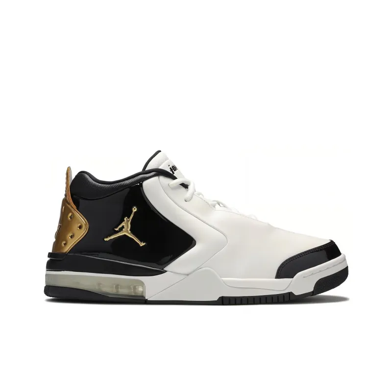 Jordan Big Fund Premium White Metallic Gold-1