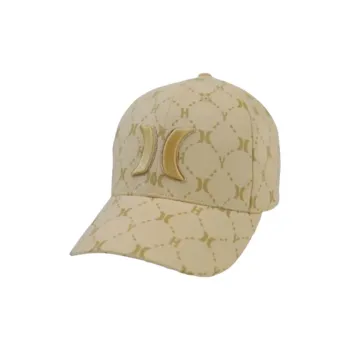 Hurley Cotton Baseball Caps Unisex Brown