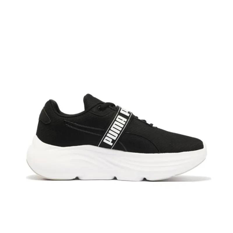 PUMA Prowl Anti Slip Wear Resistant Low Top Casual Running Shoes Women's Black White-1