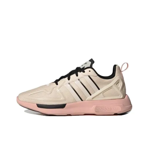 Adidas Originals ZX 2K Casual Shoes Unisex Low-Top Pink/Brown