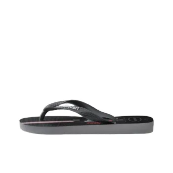 Havaianas Abrasion-Resistant Slip-Resistant Flip Flops Unisex Ice Gray
