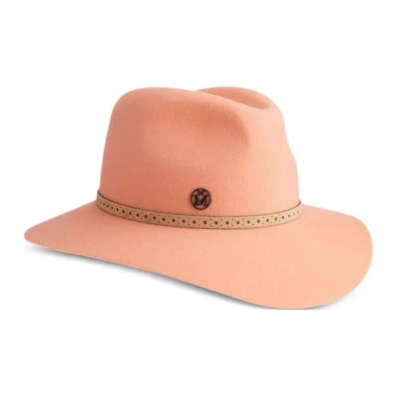Maison Michel Henrietta Wool felt Fedora-1