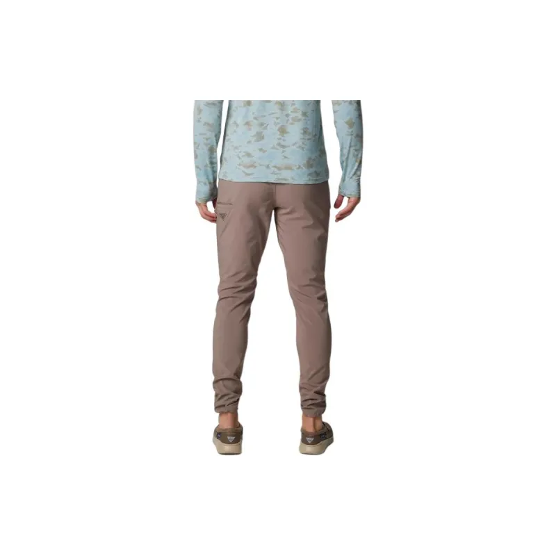 Columbia PFG Uncharted Casual Pants Men's Dark Brown-1