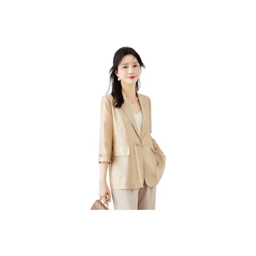 TERRE BLEUE Business Suits Women's Champagne