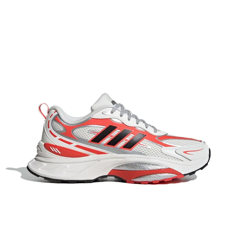 Adidas MTS PRO Anti-Slip Wear-Resistant Low-Top Running Shoes Unisex White Black Red-1