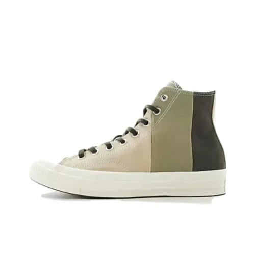 Converse Chuck 70 High 'Patchwork Suede - Nutty Granola Green'