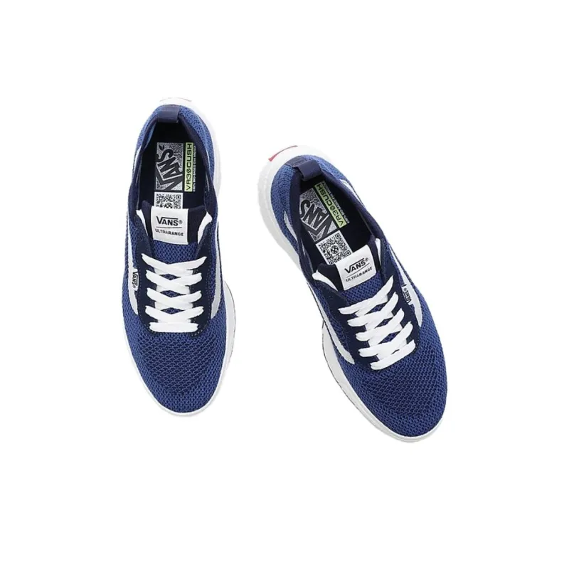 Vans UltraRange VR3 Slip-Resistant Breathable Low-Top Skateboard Shoes Unisex Blue-2