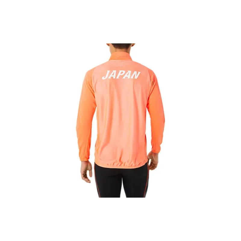 Asics National Team Authentic ACTIBREEZE Jackets Coats Men's Orange-1