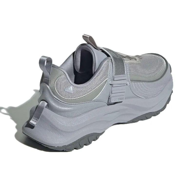 Adidas Maxxwavy Anti Slip Wear Resistant Low Top Casual Running Shoes Women's Silver Gray-2