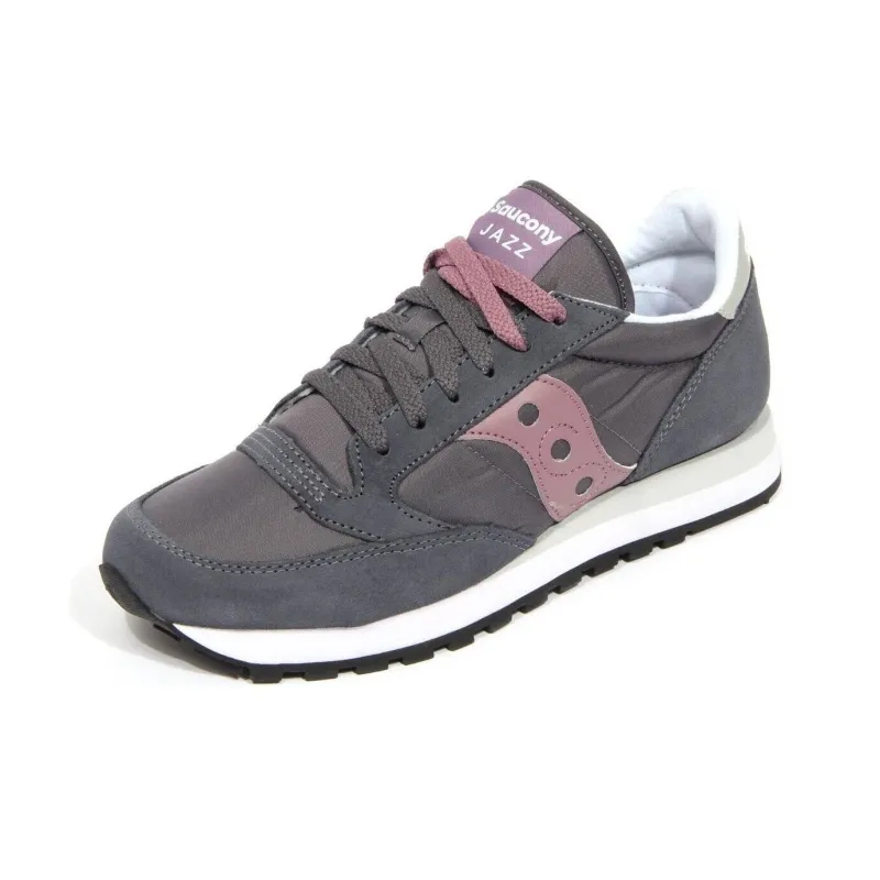 Saucony Jazz Original Running Shoes Women's Low-Top Gray/Purple-0