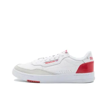 Reebok Court Peak Cushioning Wear Resistant Low Top Skateboard Shoes Women's White