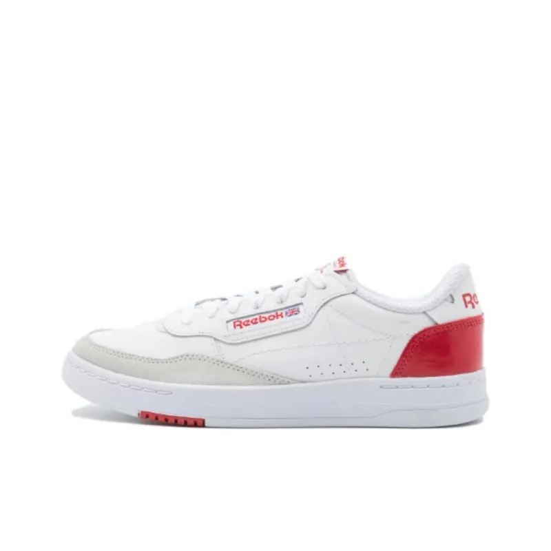 Reebok Court Peak Cushioning Wear Resistant Low Top Skateboard Shoes Women's White-0