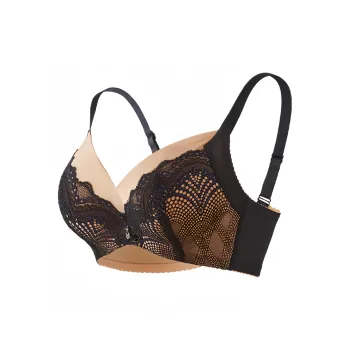 GUJIN Bra Women's Shimmery Black