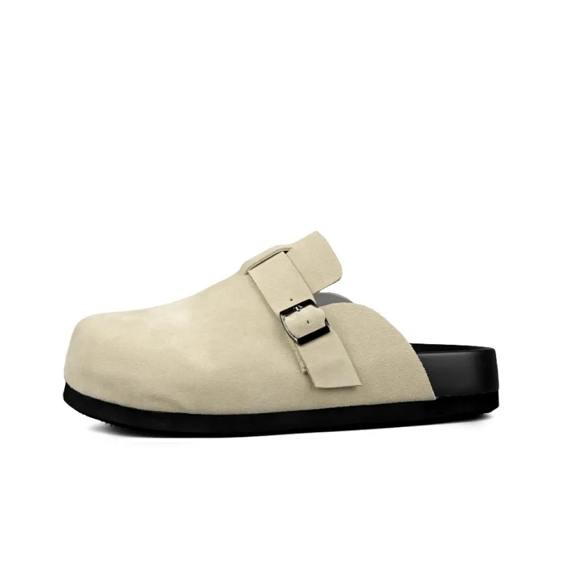 XIE SHE Abrasion Resistant Slip Resistant Wrap toe Slippers Unisex-28