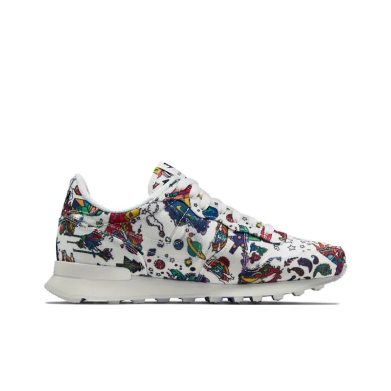 Nike Internationalist Cushioning Anti Slip And Wear Resistant Low Top Casual Shoes Women's White-1
