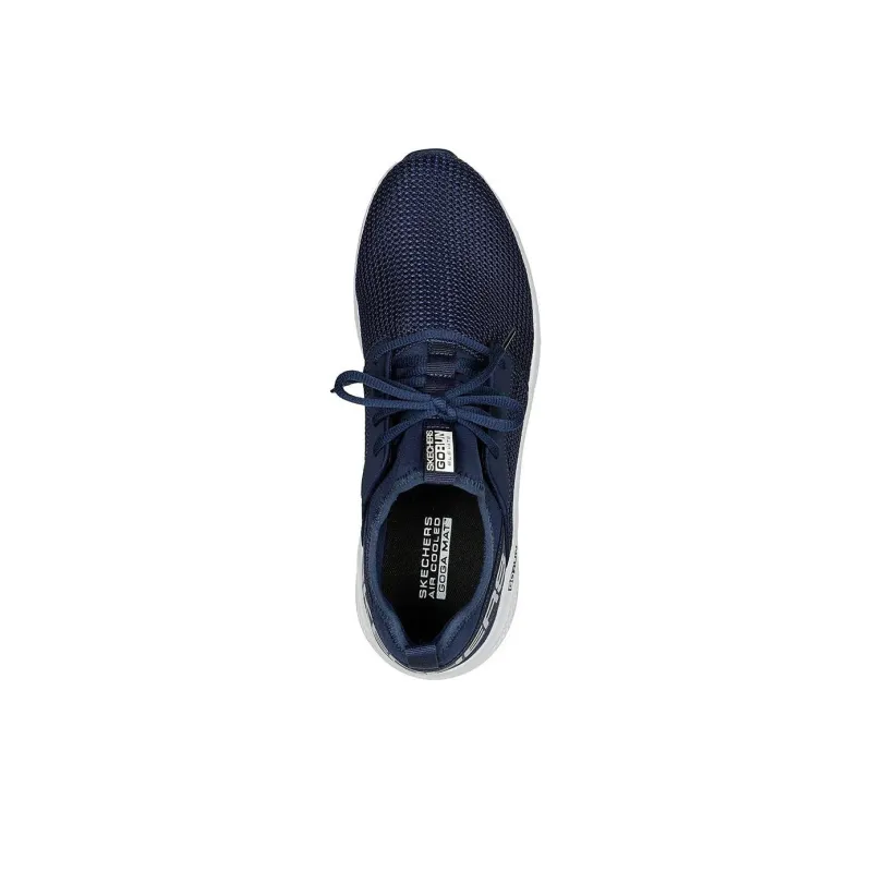 Skechers GO RUN Elevate Slip Resistant, Abrasion Resistant, Breathable Low Top Training Running Shoes Men's Blue White-3