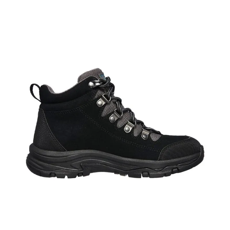 Skechers Trego El Captian High Top Black Women's-1