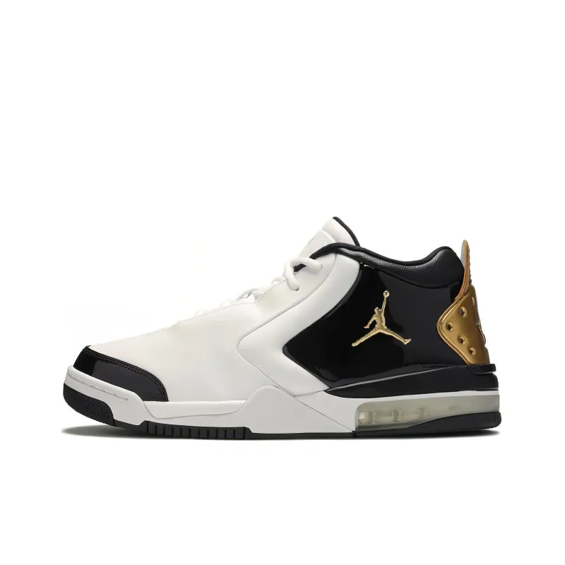 Jordan Big Fund Premium White Metallic Gold-0