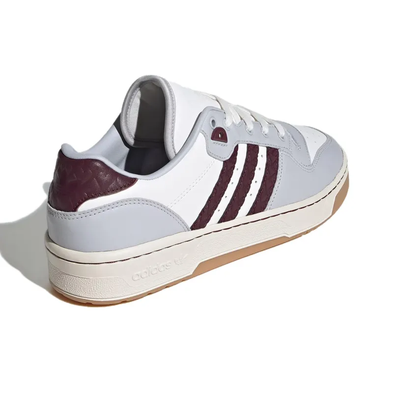 Adidas Originals Rivalry Non-slip Lightweight Low-Top Skateboard Shoes Unisex Gray-3