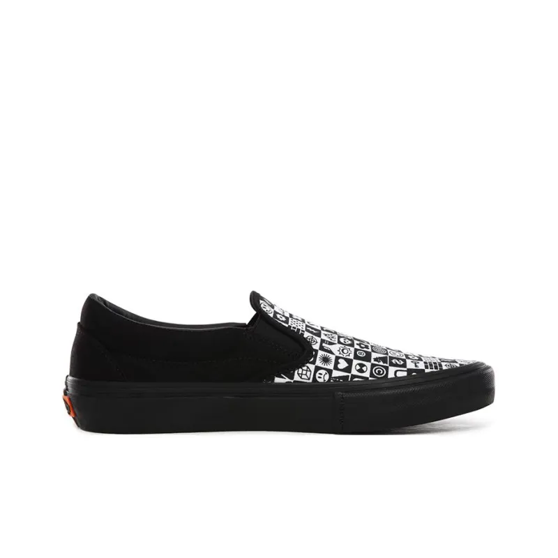 Vans Cult X Slip On Pro 'Black Checkerboard'-1