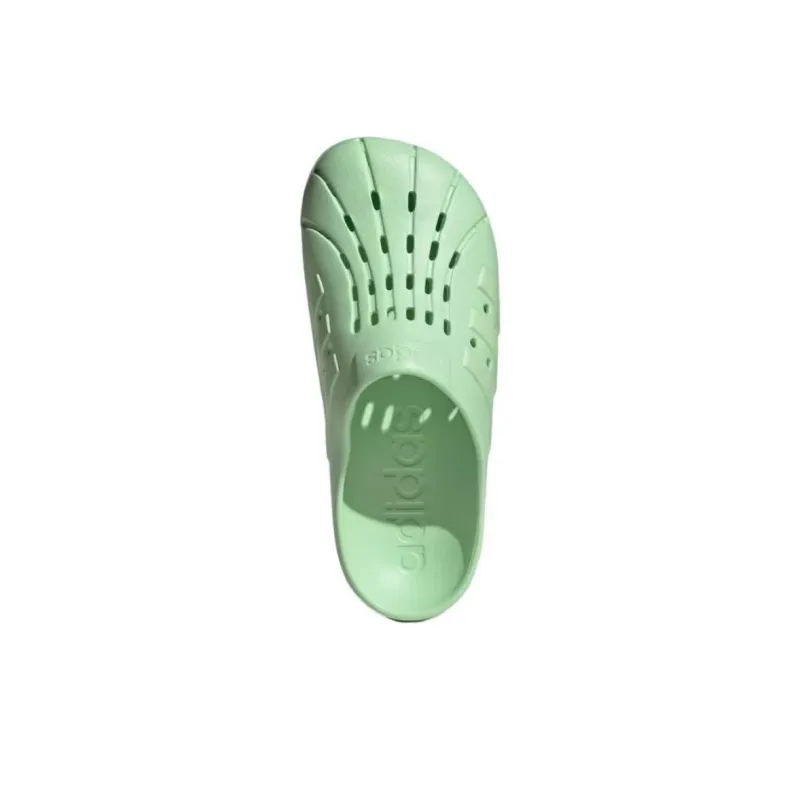Adidas Adilette Clogs Semi Green Spark-3