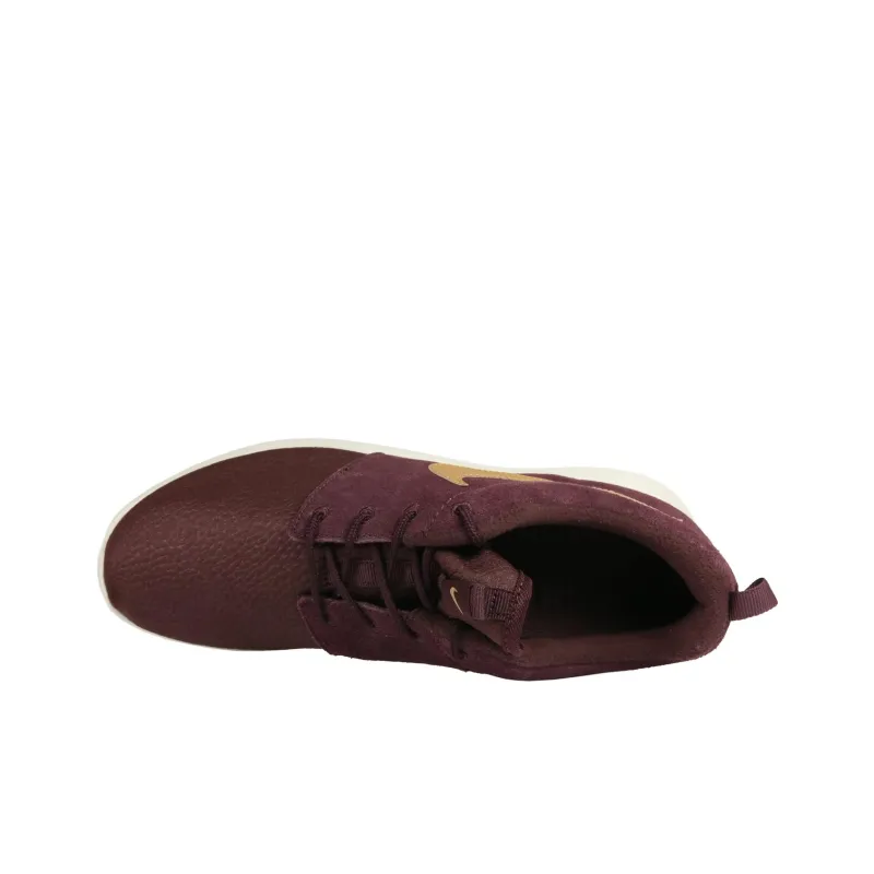 Nike Roshe One Suede Mahogany Metallic Gold-2