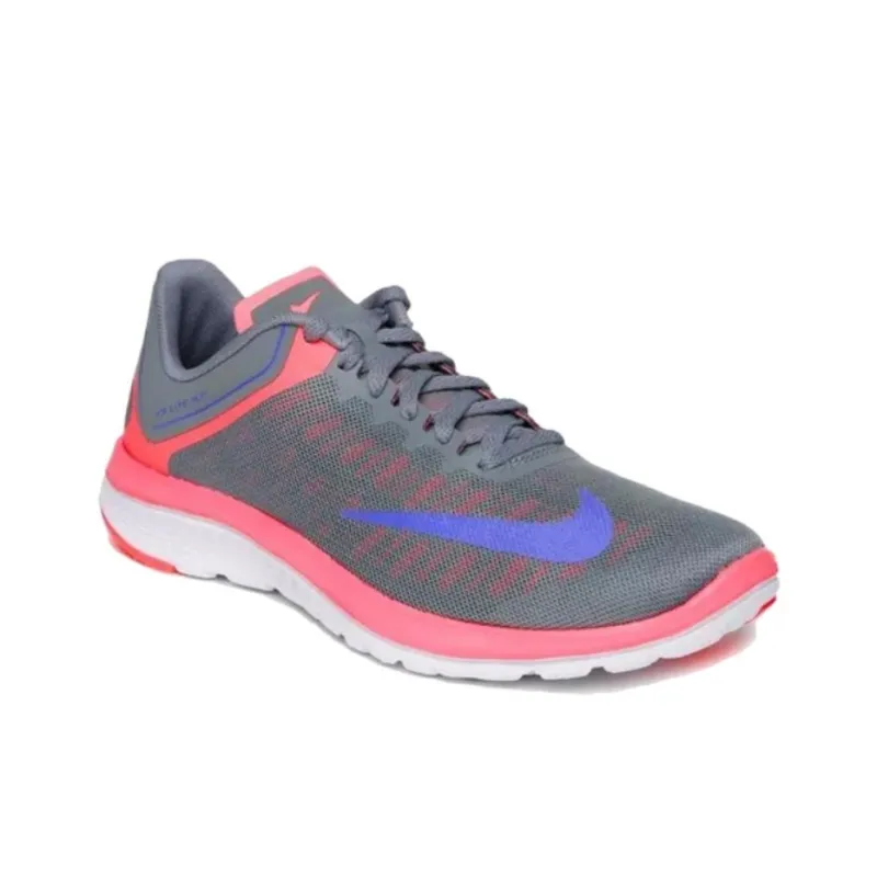 Nike Fs Lite Run 4 Cool Grey Medium Blue Women's-1
