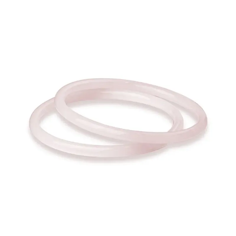 Bailijin Colored Glaze Jade Bangles Unisex-4