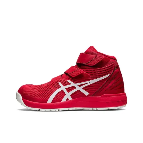 Asics Winjob CP216 Beat Juice Cushioning, Wear Resistant High Top Casual Shoes Unisex Red