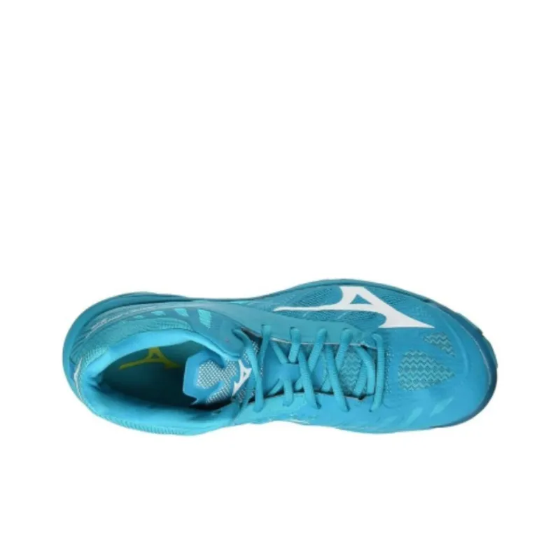 Mizuno Wave Lightning Z4 Anti-Slip And Wear-Resistant Breathable Mid-Top Running Shoes Unisex Blue-2