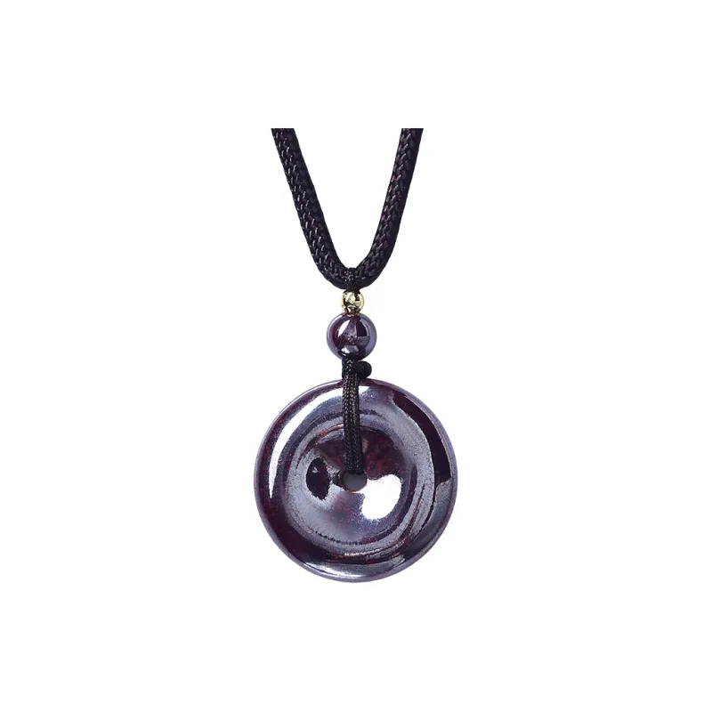 Sweet Kisses Cinnabar Jade Necklaces Unisex-0