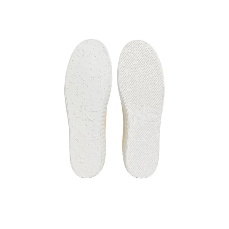 CKJ CALVIN KLEIN JEANS Canvas Shoes Men's Yellow-5