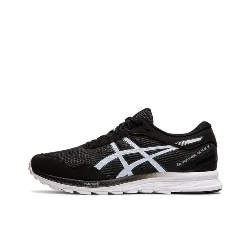 Asics Gel Feather Glide 5 2E Wide 'Black White'