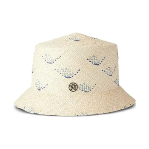 Maison Michel Arsene Straw Cloche Hat