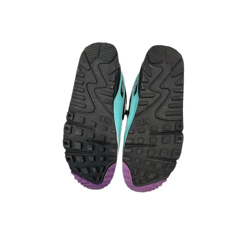 Nike Air Max 90 Black Bright Violet White-4