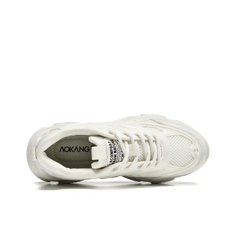 AOKANG Summer Platform Sneakers Cushioned Wear-Resistant Breathable Slip-Resistant Low-Top Casual Shoes Women's-16