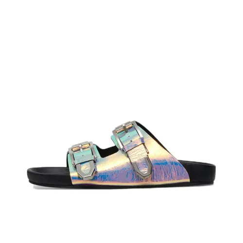 IRO NIGHT Slide Slippers Women's Rainbow