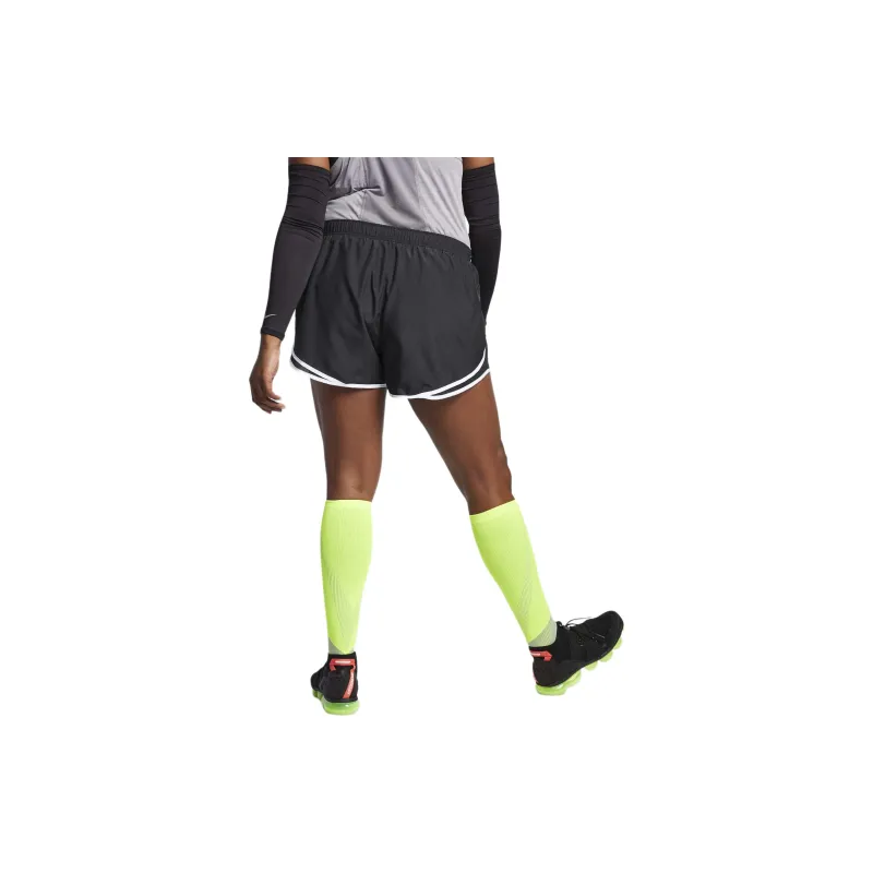 Nike Tempo Casual Shorts Women's Black White/Wolf Gray-1