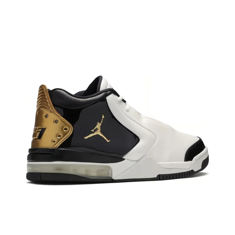 Jordan Big Fund Premium White Metallic Gold-2