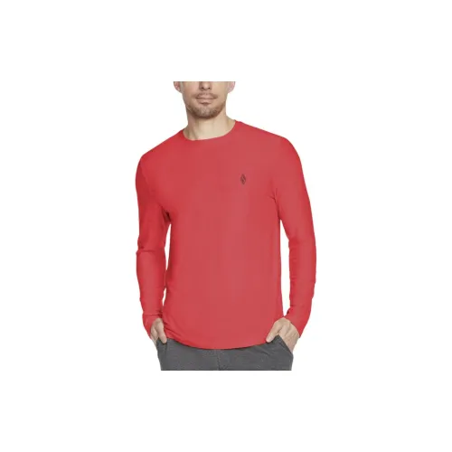 Skechers GO DRI All Day T-Shirts Men Red