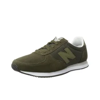 New Balance NB 220 Running Shoes Unisex Low Top Army Green/White
