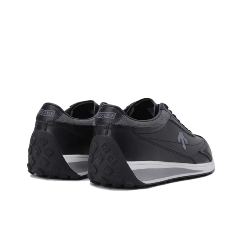 DESCENTE Cron Racer Slip Resistant Low Top Casual Shoes Unisex Black-3