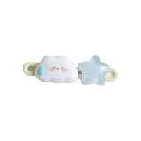 Cloud Five-Pointed Star Duckbill Clip