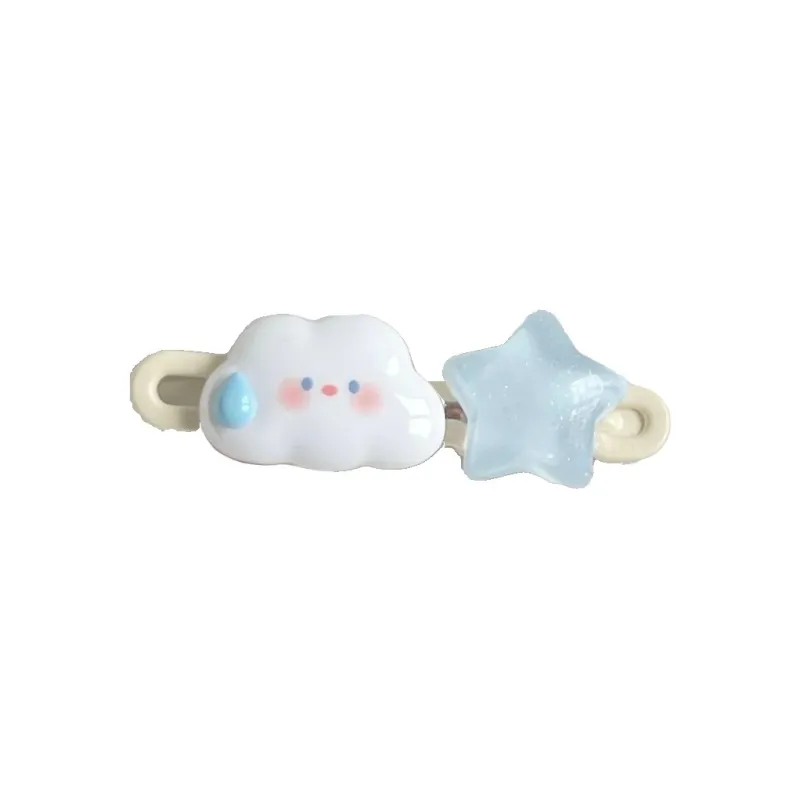 Water jade Hair Clips Women's-0