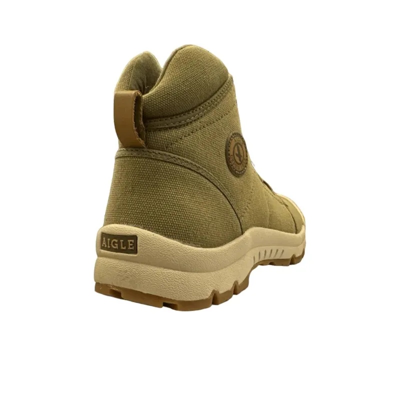AIGLE Tenere Light Waterproof And Wear-resistant Ankle-Length Outdoor Boots Men's Khaki Green-2