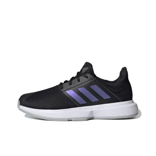 Adidas GameCourt Running Shoes Women's Low-Top Black/Purple