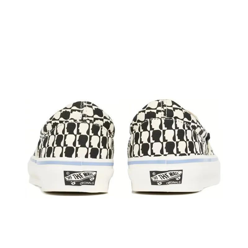 Brain Dead X Vans Slip on Series Skateboard Shoes Unisex Low Top-4