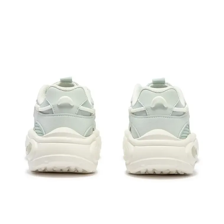361° Surge 2 Breathable Low Top Chunky Sneakers Women's Green White-3