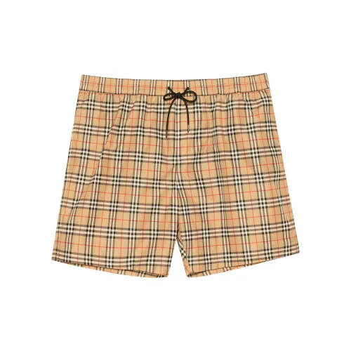 Burberry Check Drawcord Swim Shorts 